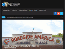 Tablet Screenshot of ourtraveladventures.com